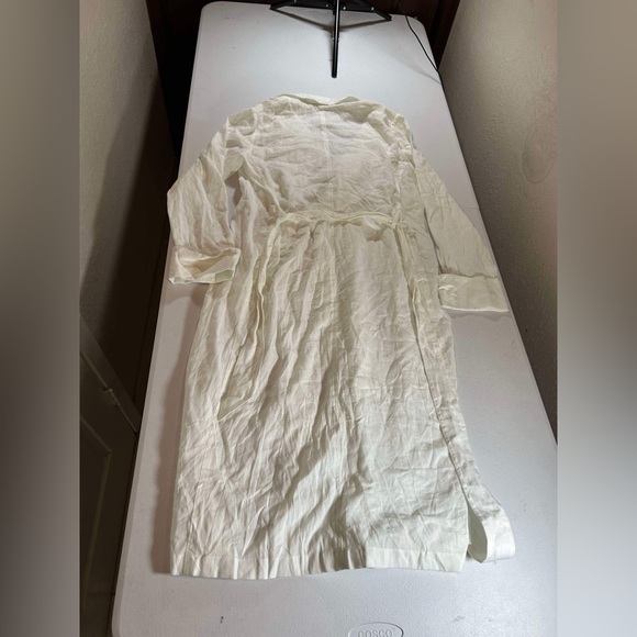 Ralph Lauren Purple Label Cream Trench Coat - Picture 7 of 12